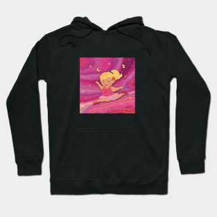 The chubby cute ballerina dancing and enjoying every moment 2 Hoodie